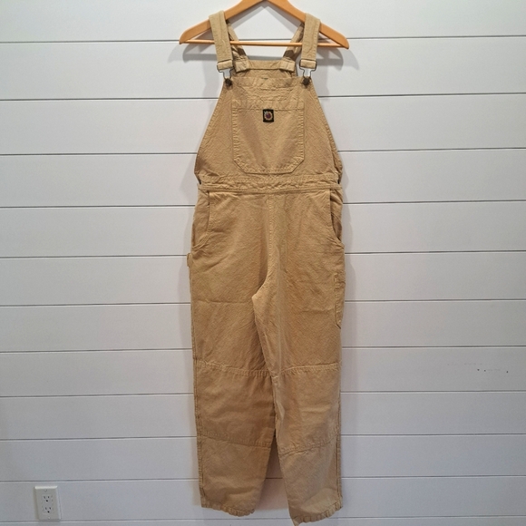 Vintage Pants - Vintage Garden Gear 90s Cottagecore Country Grannycore Slouchy Overalls Womens S